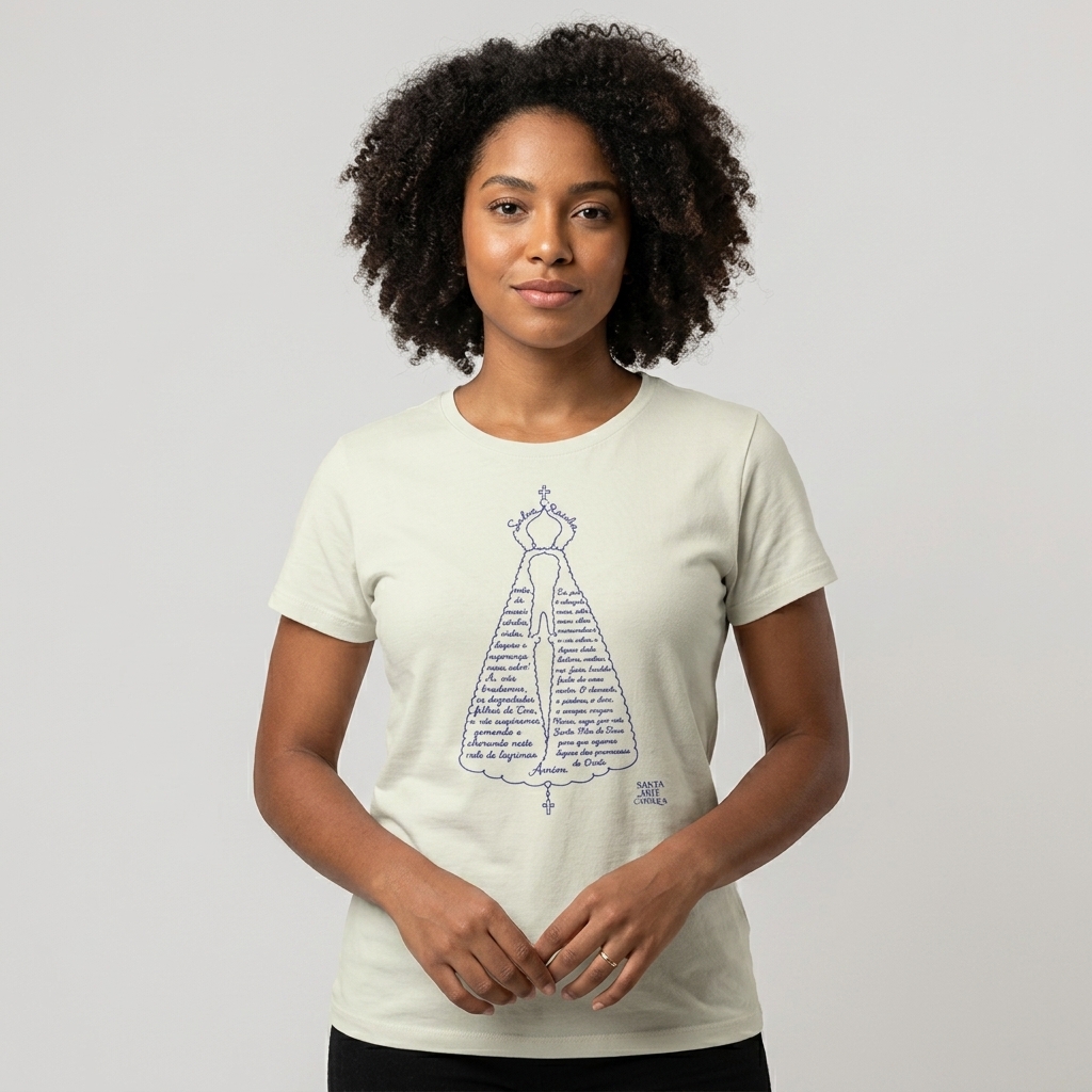 Camiseta Salve Rainha Aparecida - c2o3