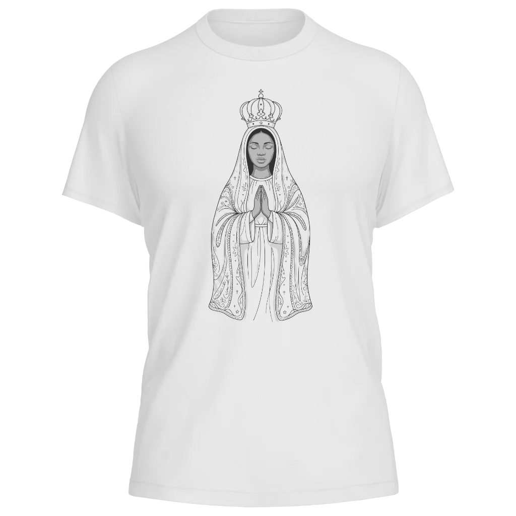 Nossa Senhora Aparecida - Branca - Frente