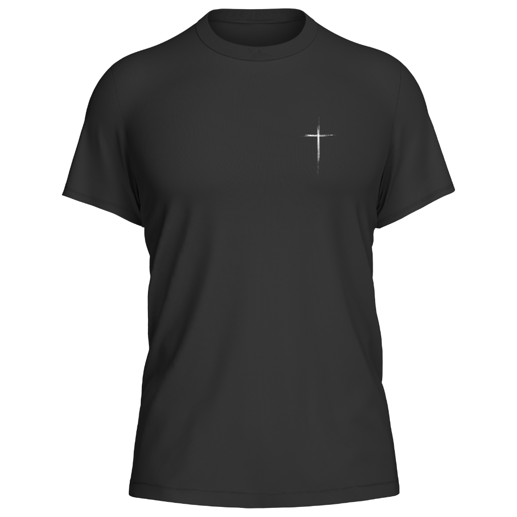 Camiseta Pai-Nosso Premium - Preta - Front